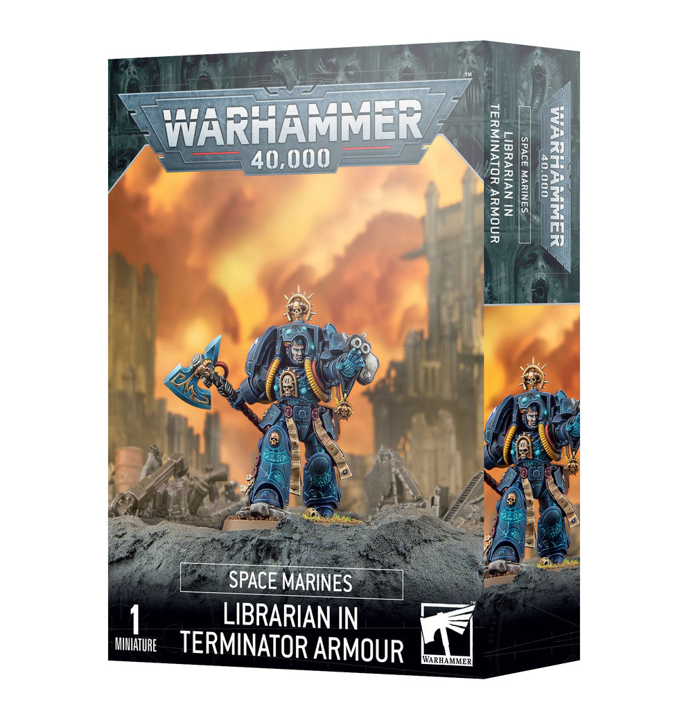 Sm Librarian in Terminator Armour