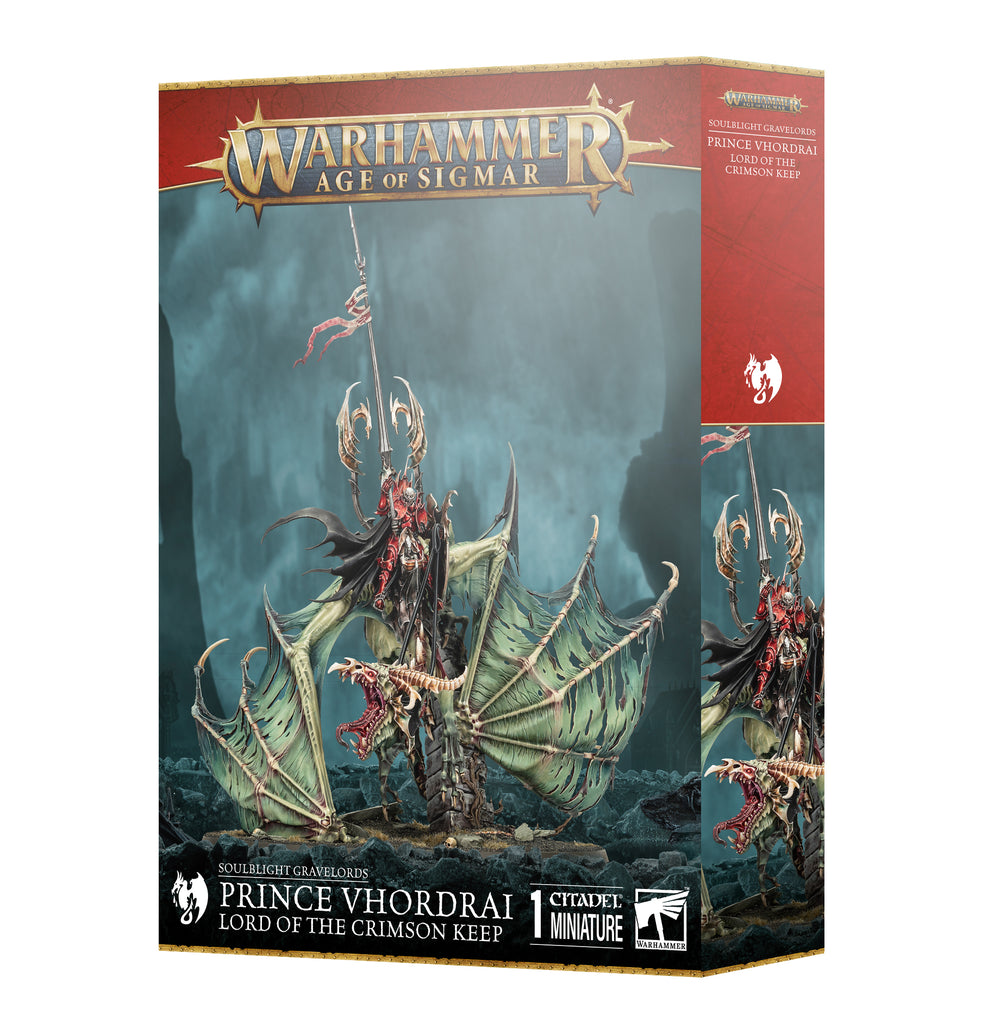 Soulblight Gravelords: Prince Vhordrai Lord/Crimson Keep